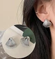 Женские сережки "Морские ракушки" 1.8см jewelry Серебристые - изображение 4