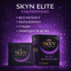 Презервативи SKYN безлатексні Elite 10 шт ультратонкі поліізопренові з гладкою поверхнею, non-latex condoms гіпоалергенні, skyns - зображення 2