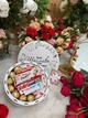 Солодкий подарунковий бокс для дівчини з цукерками у формі кола, Ідеальний набір коханій коханій жінці, мамі, дочки - зображення 2