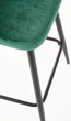 Hoker barowy Halmar H96 Ciemny zielony (5905248114722) - obraz 7