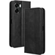 Чехол-книжка Deexe Retro Style для OPPO A6x / A6k - Black - изображение 1