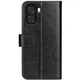 Классический чехол-книжка Deexe Wallet Style для OPPO A6x / A6k - Black - изображение 6