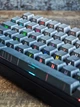 Механічна клавіатура AULA F75 MAX ігрова з екраном Black Gradient (RGB, Bluetooth/2.4G/USB-C, Hotswap, Gasket Mount) - зображення 5