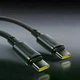 Кабель Baseus New Braided Fast Charging Type-C to Type-C 100W (2m) Black - зображення 3