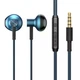Наушники c микрофоном BASEUS Encok Wired Earphone (3.5mm, 1,2 метра). Blue - изображение 1