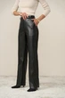 Кожаные брюки 3076 ТМ Triko Bakh 52 черный (3076_black) - изображение 6