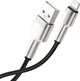 Кабель Baseus Cafule Metal Lightning 2.4A 1 м Black CALJK-A01 - изображение 7