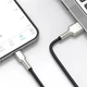 Кабель Baseus Cafule Metal Lightning 2.4A 1 м Black CALJK-A01 - изображение 10