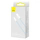 USB-кабель для iPhone з роз'ємом Lightning BASEUS Dynamic Series Fast Charging Data Cable (1m, 2,4A). Blue - зображення 10