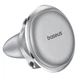 Магнітний автотримач Baseus Magnetic Car Mount with Cable Clip (Air Vent Version). Silver - изображение 2
