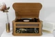 Вініловий програвач, стереосистема, музичний центр Fenton Memphis Wood FM CD USB BT, грамофон для вінілових платівок БВ - Б/В - зображення 2