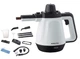 Пароочиститель Sokany SK-11047 White-Black ручной многофункциональный с набором насадок 1200 Вт (107-167-HP-UR-1) - изображение 2