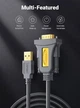 Кабель Ugreen CR104 USB-A male to DB9 RS-232 male Adapter Cable 3 метра черный (UGR-20223) - изображение 4