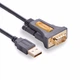 Кабель Ugreen CR104 USB-A male to DB9 RS-232 male Adapter Cable 3 метра черный (UGR-20223) - изображение 7