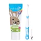 Набор Brush-Baby First Brush (паста 50 мл зайчик+1 щетка голубая) - изображение 3