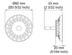 Сітка-клапан для мийки IwConcept PSS5 D80 304 Steel - зображення 6