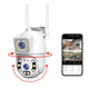 Подвійна камера відеоспостереження WiFi V380 - зображення 8