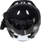 Kask rowerowy RALLEX M 54-58 cm Czarno-biały (5903039770706) - obraz 5