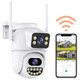Wi-Fi камера видеонаблюдения с датчиком движения и подсветкой, 8MP/ IP видеокамера - изображение 1