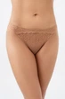 Женские трусы слип кружевные Giulia Marcia 2313/31 M Beige-macchiato, комфортные трусики на каждый день, повседневное белье - изображение 2