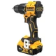 Шуруповерт DeWALT XR Li-Ion 18V 2x5Ah, 74 Нм, 0-450/0-1650 об/мин, 1.17 кг, TSTAK (DCD799P2T) DeWALT DCD799P2T 992786 - изображение 4