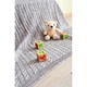 Плед Прованс Soft косы Серый 220х240 см (13970) Прованс 13970 922862 - изображение 1