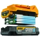 Шуруповерт DeWALT XR Li-Ion PowerStack 18V 2x1.7 Ач, 90 Нм, 0-650/0-2000 об/мин (DCD800E2T) DeWALT DCD800E2T 992241 - изображение 4