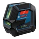 Лазерний нівелір Bosch Professional GCL 2-50 G, до 15 м, з тримачем RM 10, затиском DK 10, мішенню, кейс (0.601.066.M02) BOSCH 0.601.066.M02 989180 - зображення 1
