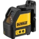 Лазерний нівелір DeWALT лінійний, 3 батареї тип АА, червоний промінь, 0.75 кг, кейс (DW088K) DeWALT DW088K 994290 - зображення 1