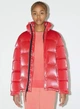 Пуховик зимовий Aritzia The Super Puff Mid S Червоний блискучий - зображення 5