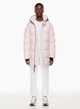 Пуховик зимовий Aritzia The Super Puff Mid XS Блідо-рожевий - зображення 1
