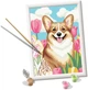 Картина за номерами Ravensburger CreArt Квітковий коргі 12023258 (4005555232582) - зображення 3