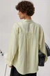 Рубашка на пуговицах в комплекте с майкой Lurex Салатовый One Size (26360) - изображение 2