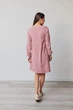 Сукня жіноча Estilo повсякденна-casual мікровельвет пудровий 01-203 42р - изображение 4
