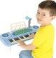 Keyboard muzyczny dla dzieci KIK z mikrofonem i statywem Niebieski KX3041 (5903039767676) - obraz 12