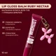 Бальзам-блиск для губ RUBY NECTAR WiSHLiST LIP GLOSS BALM, 10 мл + іграшка-брелок - зображення 2