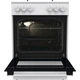 Плита газова Gorenje GG6A10WFFM 72 л 4 конфорки Білий - изображение 4