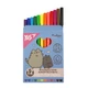 Фломастери Yes 12 кольорів "Pusheen", амортизуючі (650581) - зображення 2