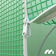 Теплица 10м.кв. Maltec 2,5×4×2 м труба 19 мм, 2 входа зеленая - изображение 4