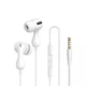 Наушники с микрофоном проводные Baseus Enock HZ20 Wired Earphones (3,5 mini-Jack, 1.1 m). White - изображение 3