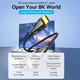 Кабель Vention HDMI M - M, 60.0 м, V2.1, Optical 8K 60Гц 48Gbps Dolby 7.1 TPE Black Zinc Alloy Type (ALBBAE) - зображення 5