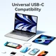 Кабель Vention USB 2.0 Type-C M-M, 1.0 м 60W White Nickel-Plated (TRCWF) - зображення 9
