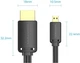 Кабель Vention HDMI M - Micro M, 1.5 м, V2.0 4K 60Гц 18Gbps HDR Dolby (AGIBG) - зображення 2