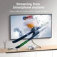 Кабель Vention USB 3.1 Type-C M - HDMI M, 2.0m v.2.0 4K 60Hz Aluminum Alloy Type Black (CRBBH) - зображення 3