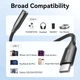 Переходник Vention USB-C --> аудио Jack 3.5мм, Aluminum Alloy, Black (BIIBA) - изображение 8