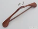 Вешалка для одежды Hanger LS SP45 45 см деревянная широкая коричневая - изображение 6
