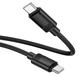 Кабель Hoco X122 Benefit USB Type-C - Type-C 60w 3А кабель для быстрой зарядки телефона 1 м Черный - изображение 3