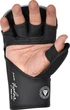 Боксерские перчатки RDX GRAPPLING GLOVES SHOOTER IMMAF-1 черный, синий XL (GSR-IMF-1U) - изображение 4