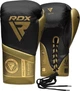 Боксерские перчатки RDX BOXING GLOVES MARK PRO FIGHT TRI KORTA 1 черный, золотой 8 унций (BGM-PFTK1G) - изображение 1