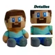 Мягкая плюшевая игрушка Стив из Minecraft 22 см, сидящий главный герой Майнкрафт - изображение 4